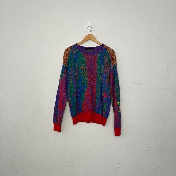 Louis Vuitton Crew Neck Jacquard Sweater - Picture 4 of 5